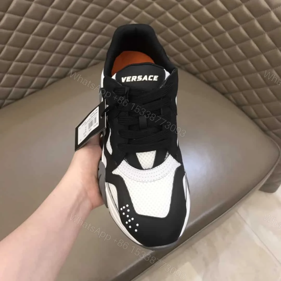 View 7 of VERSACE MULTICOLOURED CHUNKY SOLE SNEAKERS – VS36