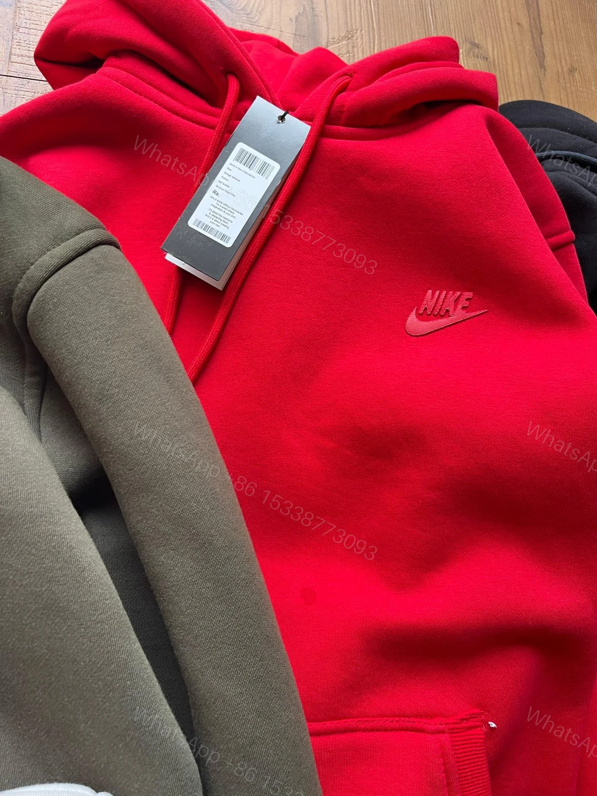 View 6 of FIRST COPY NIKE HOODIE 3-Thread cotton fleece