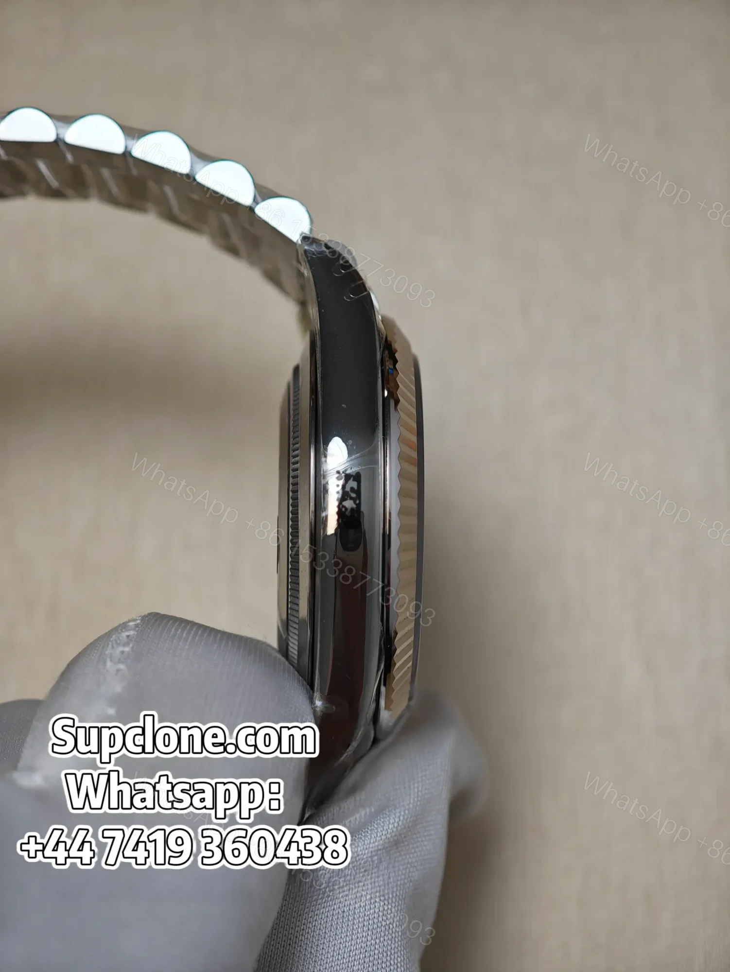 View 4 of Rolex Day-Date M228239-0004 40mm Black Dial – Super Clone 1:1 Cal. 3255