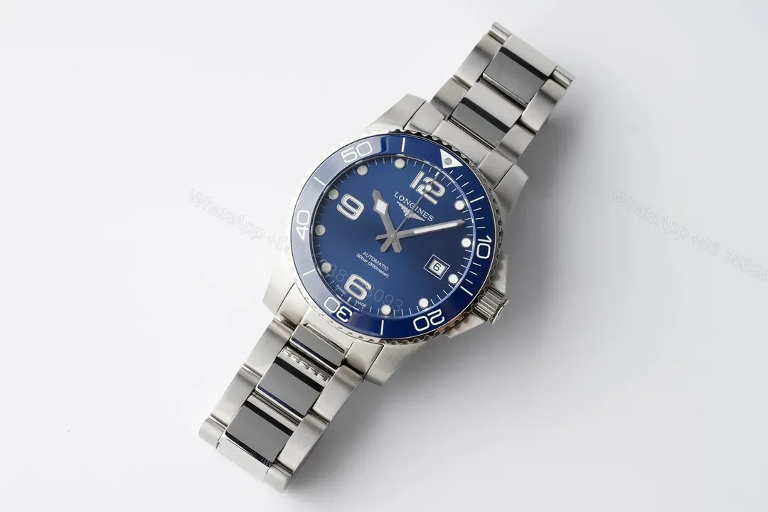 View 9 of Longines Conquest Blue Dial Stainless Steel Automatic Watch