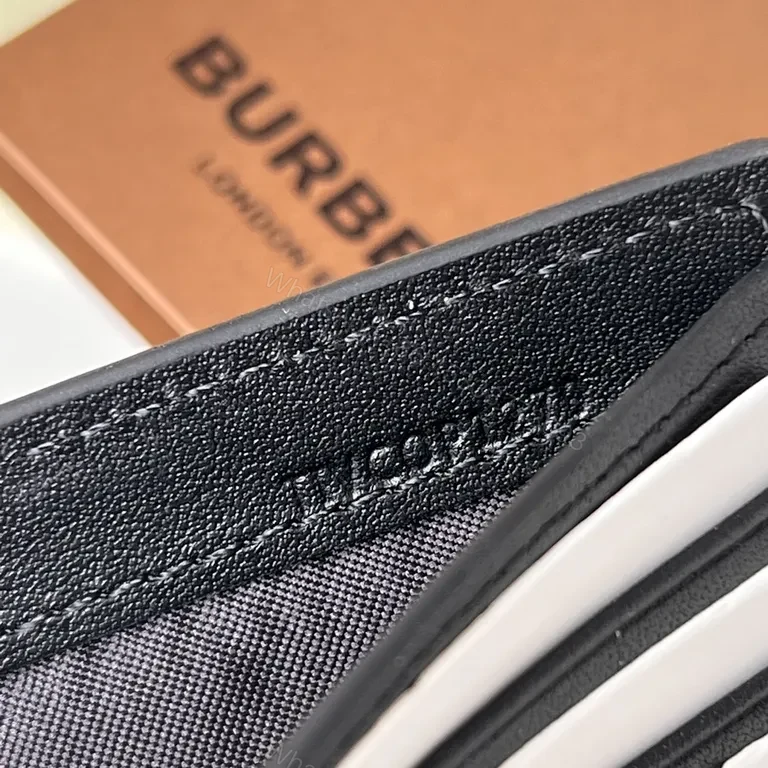 View 7 of Burberry Check Wallet: Premium Coated Canvas, Slim Bi-Fold