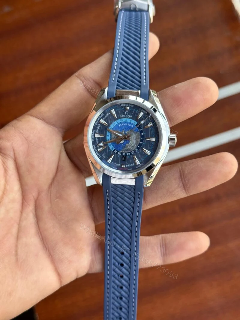 Omega Aquaterra Seamaster Sky Blue Dial Automatic 40mm — view 1