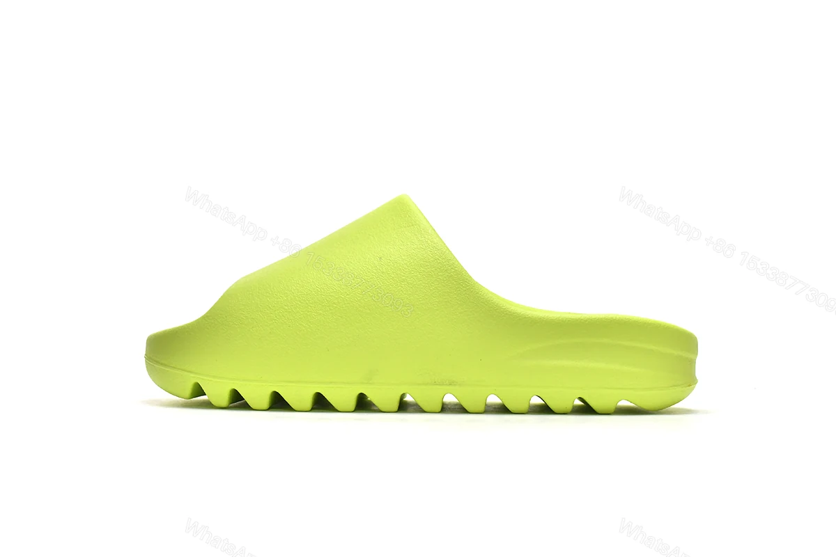 View 8 of adidas Yeezy Slide Glow Green HQ6447