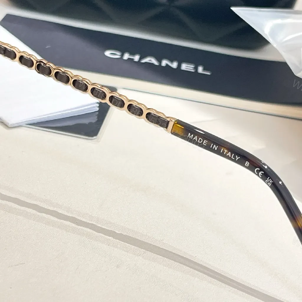 View 5 of Soft-Glow Tortoise Frame Eyewear: Luxury Glasses with Gold Detailing