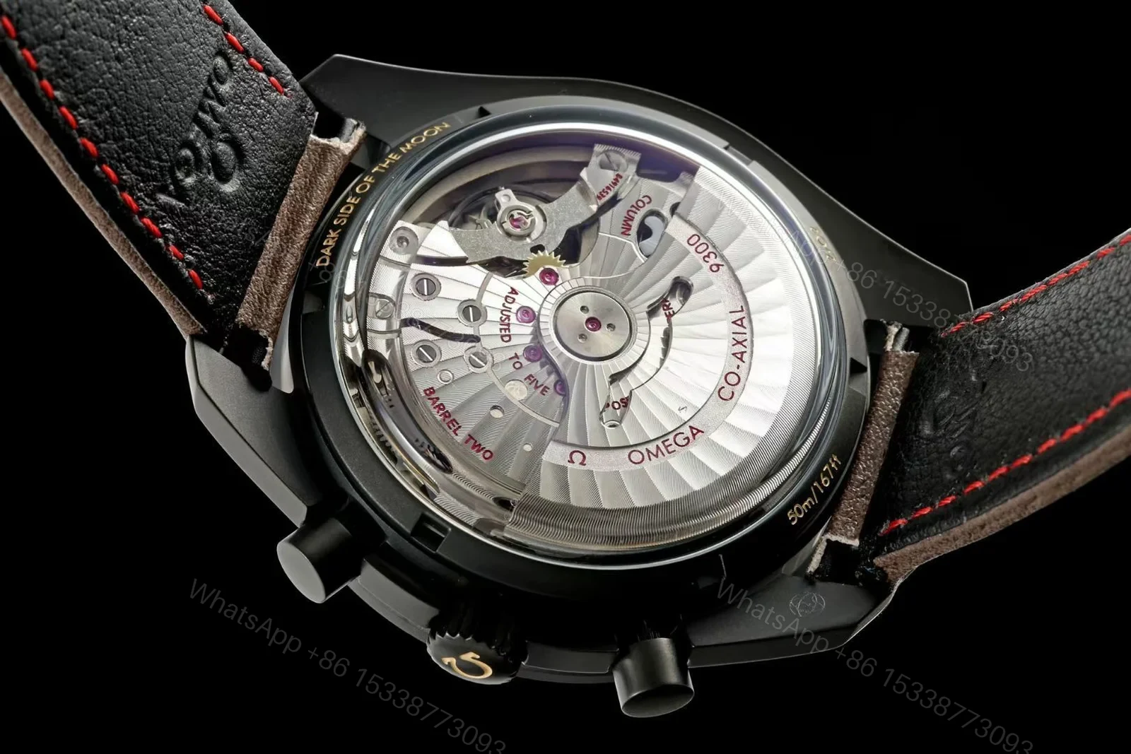View 9 of Omega Speedmaster Moonwatch Co-Axial Dark Side of the Moon Vintage Black 311.92.44.51.01.006
