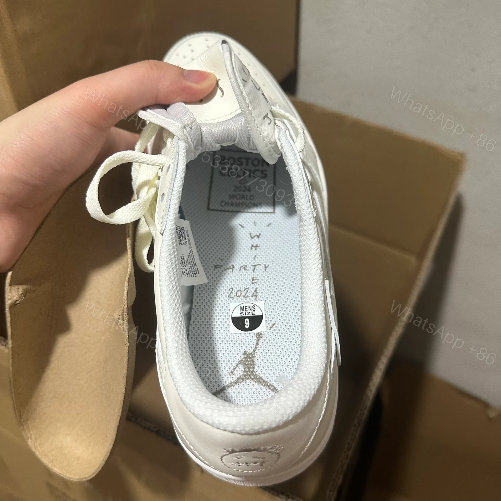 View 10 of Jordan 1 Retro Low OG SP Travis Scott Michael Rubin White Party (Friends and Family)