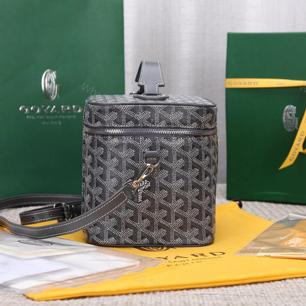 View 4 of 高仿Goyard*Muse系列MUSEVA5單價盒子包灰色免檢版
