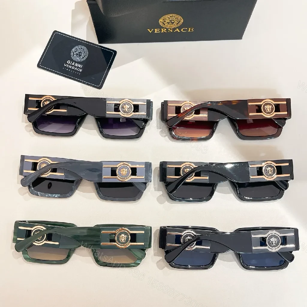 View 7 of Bold Visage Sunglasses: Luxe, Oversized, Blue Lenses