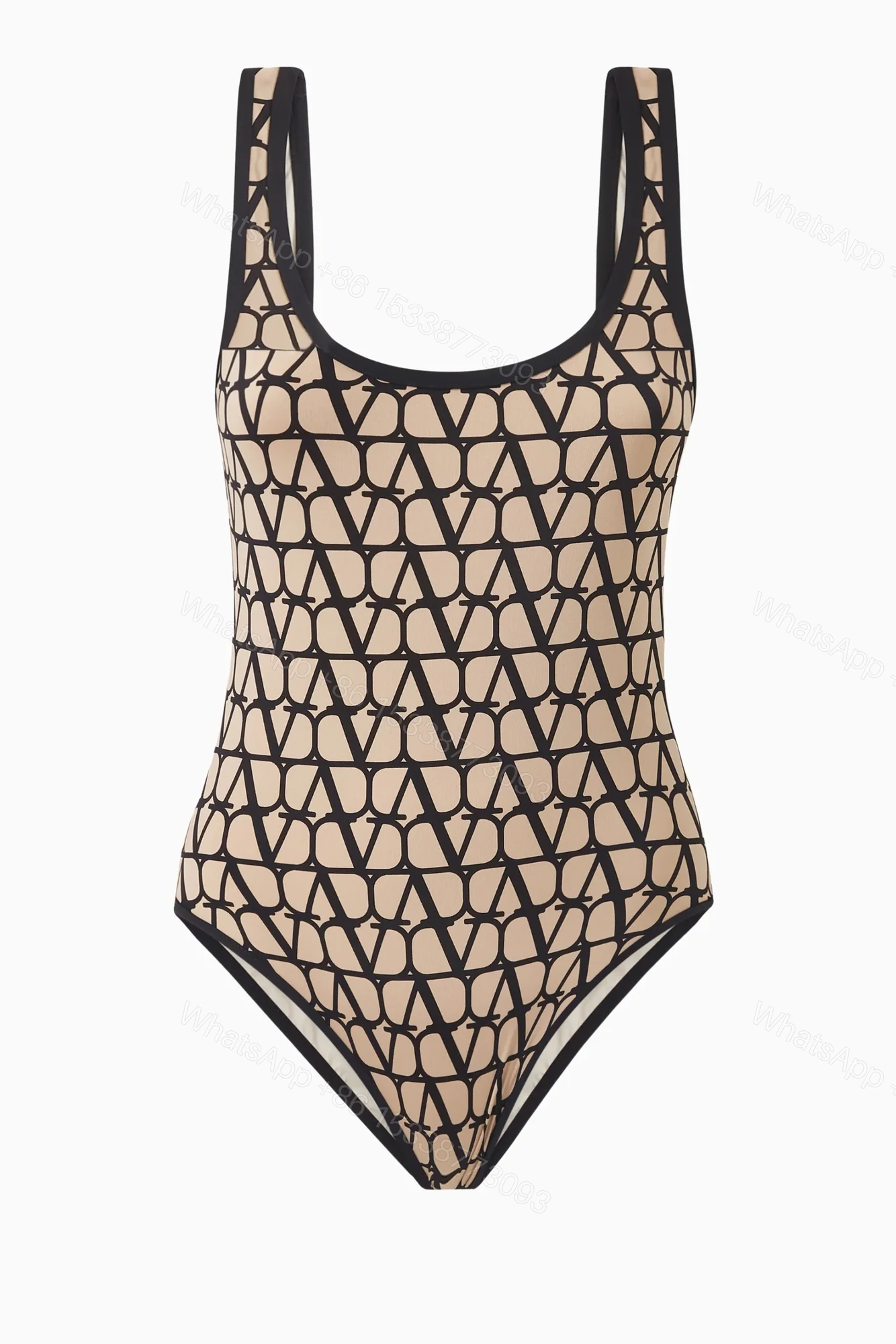 View 2 of Valentino Garavani Toile swimsuit