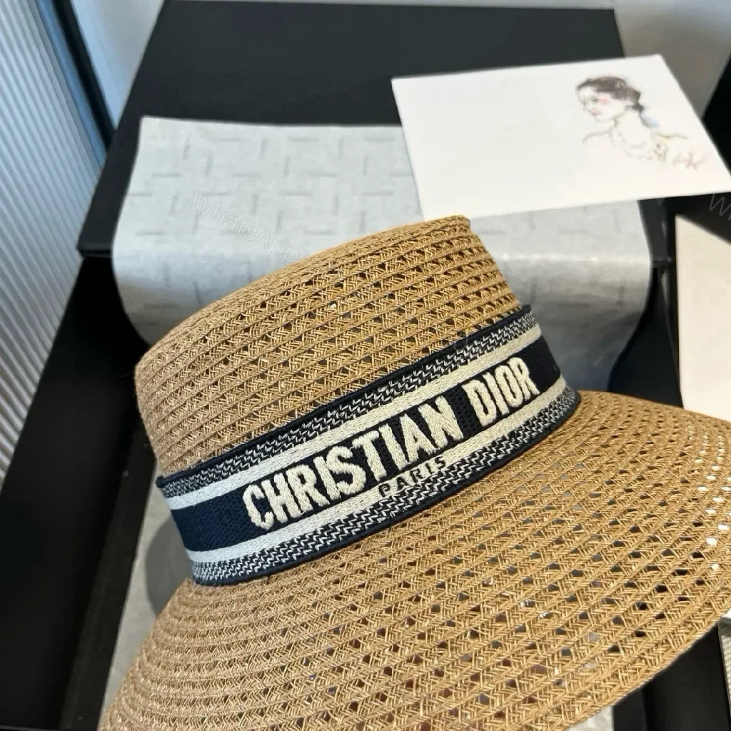 View 9 of Straw Visage Hat — Sun-Kissed Elegance, All-Day Comfort