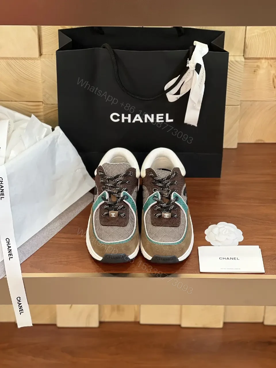 View 6 of Teal-Accented Suede Knit High-Tops: Designer-Influenced Comfort