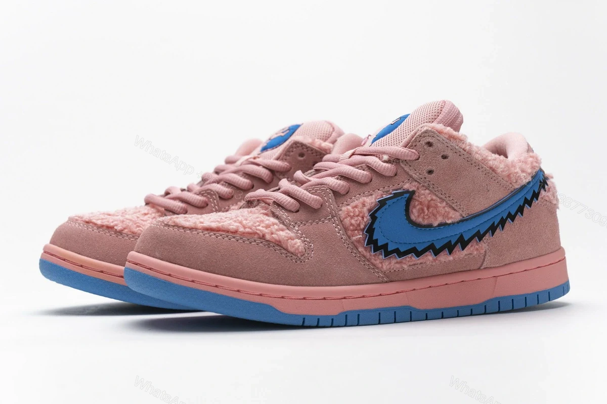 View 8 of Nike Dunk SB Low Grateful Dead Bears Pink