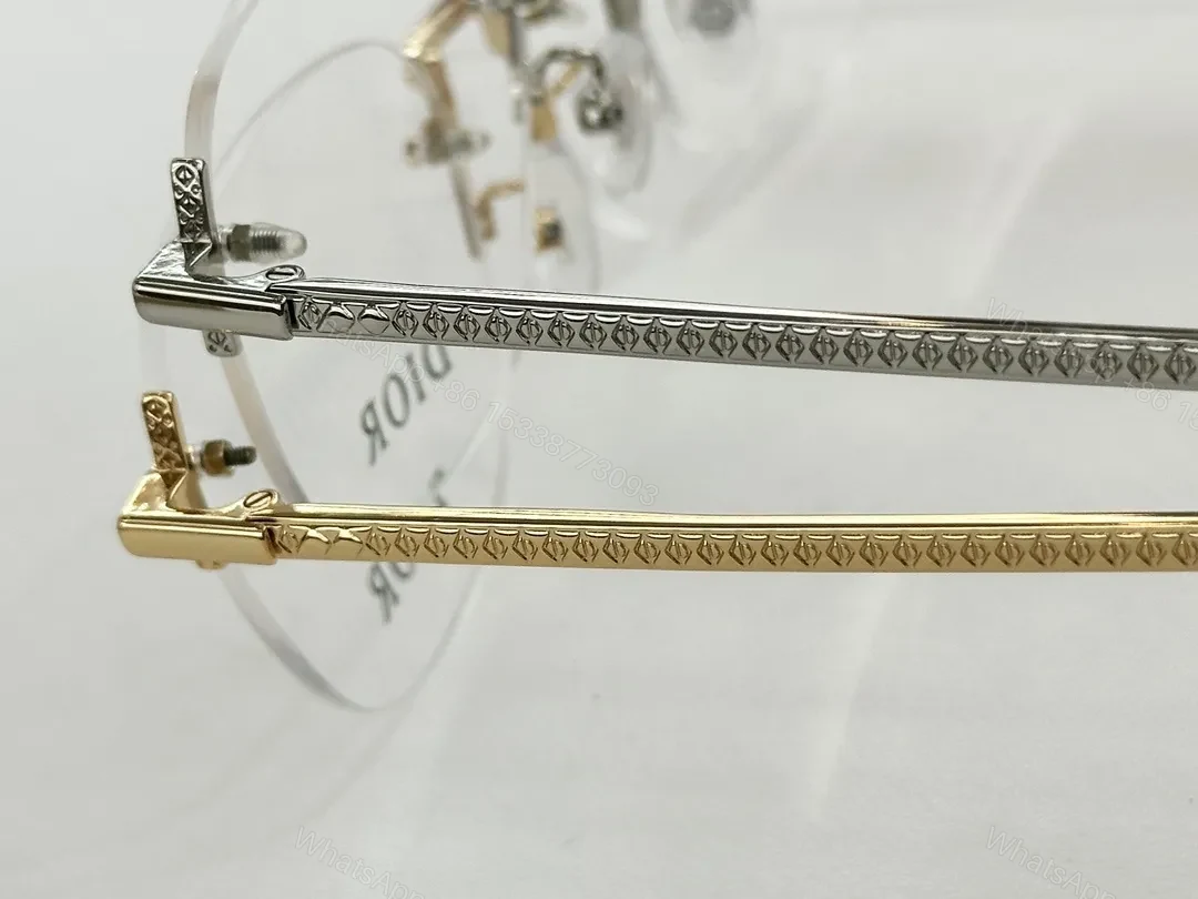 View 8 of Minimalist Rimless Vision Eyewear: Ultra-Light Luxury Glasses