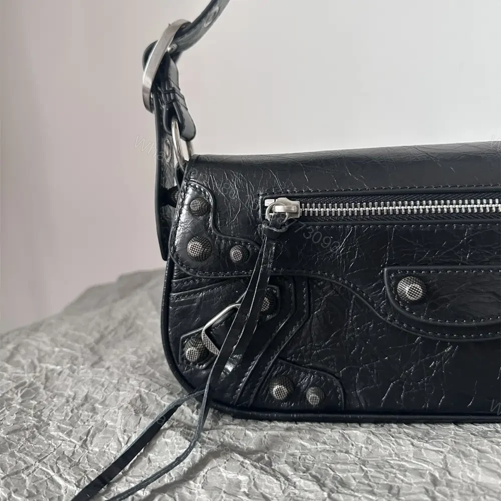 View 3 of 高仿Balenciaga*LeCagole2024新款法棍包黑色S