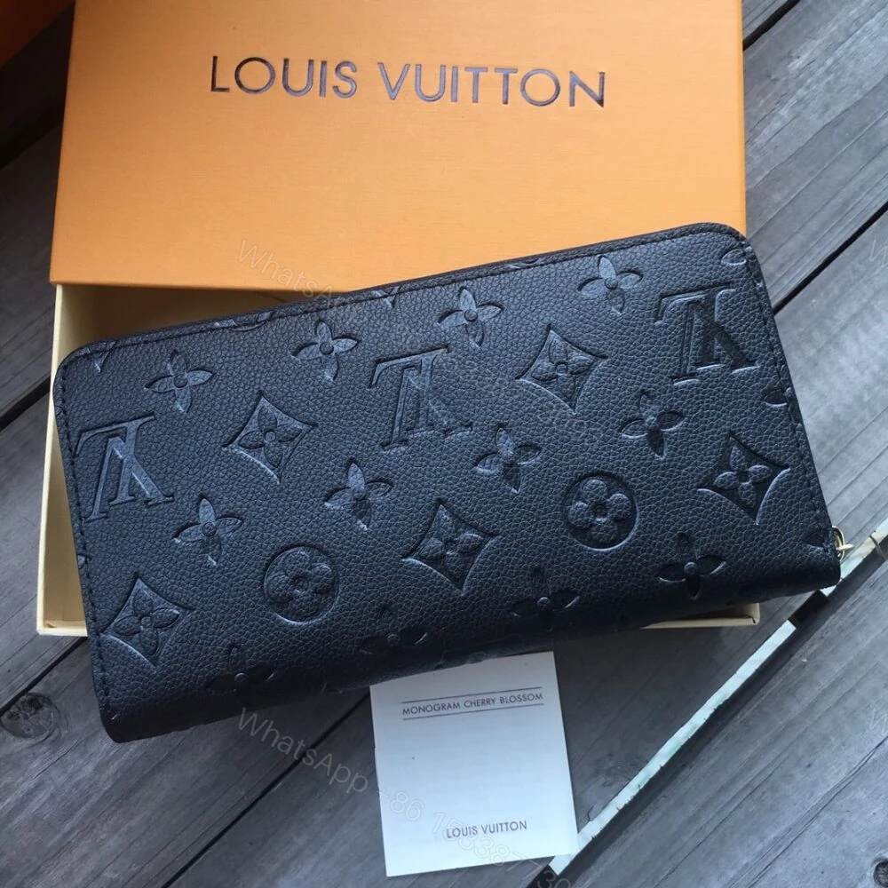 View 3 of Louis Vuitton Zippy Wallet Monogram Black 19Cm M61864