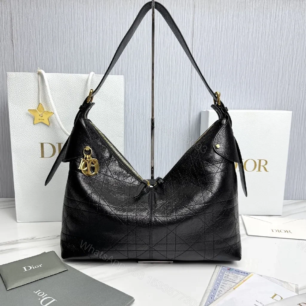 Calfskin Textured Hobo – Luxe Casual, All‐Day Sophistication — view 1
