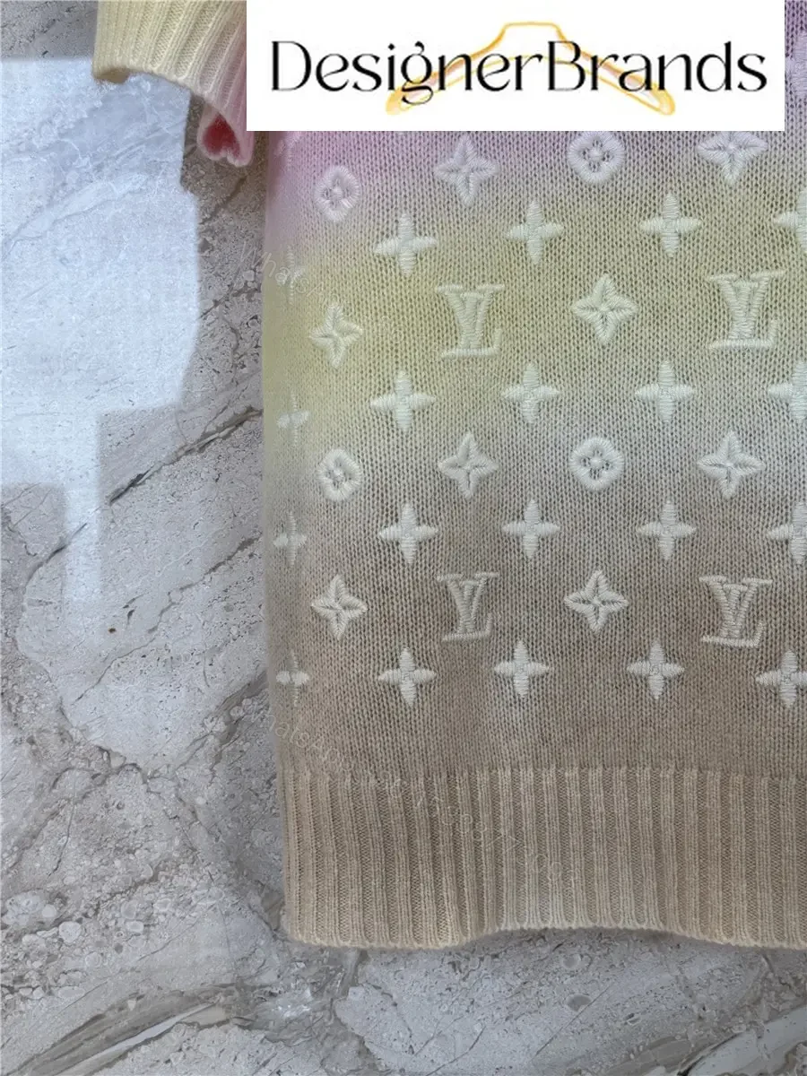 View 6 of Louis Vuitton 3D Monogram Tie-Dye Knit Top