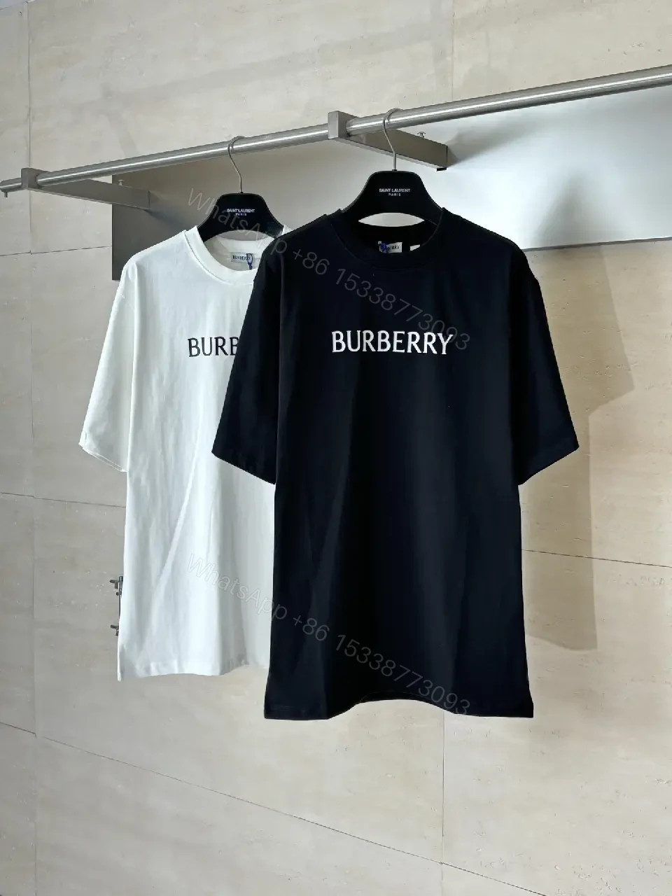 View 6 of Black Cotton Tee, Minimal Logo, Elevated Streetwear, All-Day Comfort, Tee