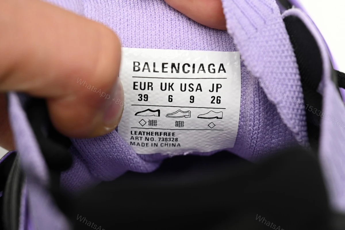View 11 of Balenciaga Track Black Rice Black Purple 736328 W3SKC 1058