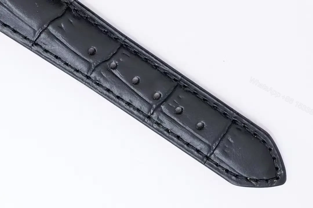 View 9 of Premium Rolex Cellini Date 50519 replica 39MM Brown Leather Strap Edition 50519-0014