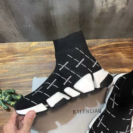 View 2 of BALENCIAGA SPEED 2.0 LOGO-PRINT SNEAKERS – BB152
