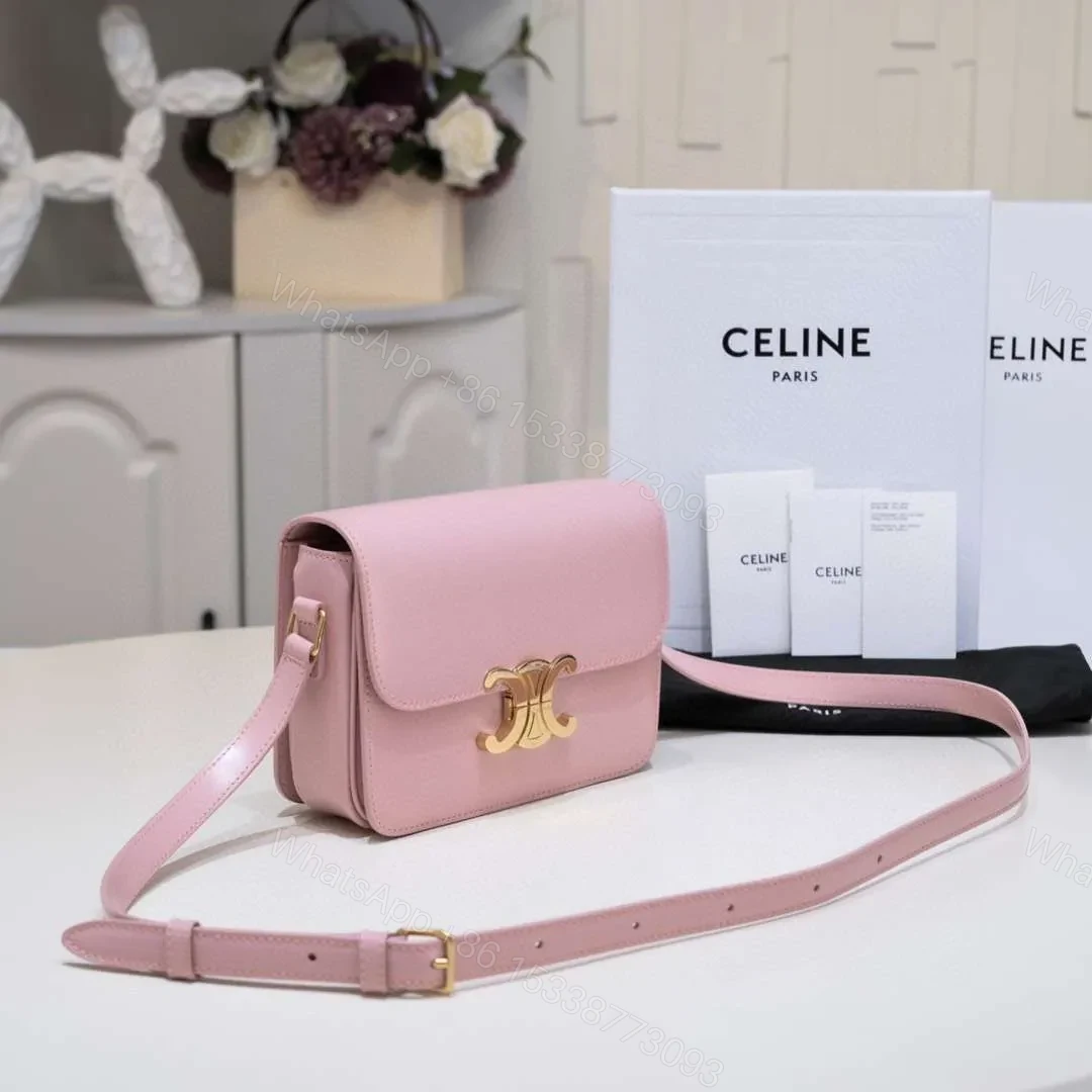 View 8 of Celine Mini Handbag Pink Smooth Leather 19cm