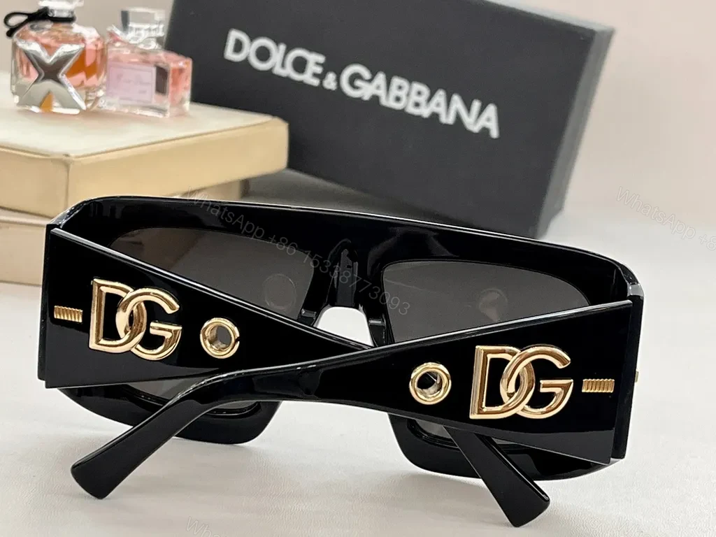 View 4 of Dolce & Gabbana Oversized Square Sunglasses - Premium Italian Acetate