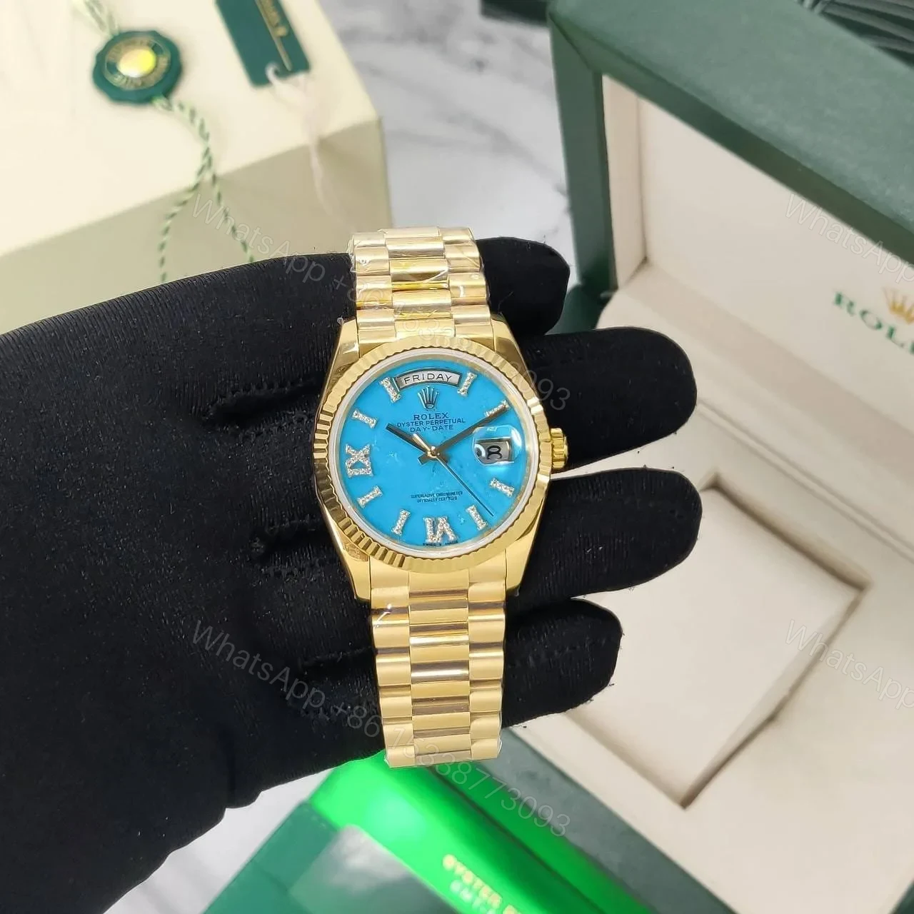 View 2 of Rolex Oyster Perpetual Day-Date SK Edition
