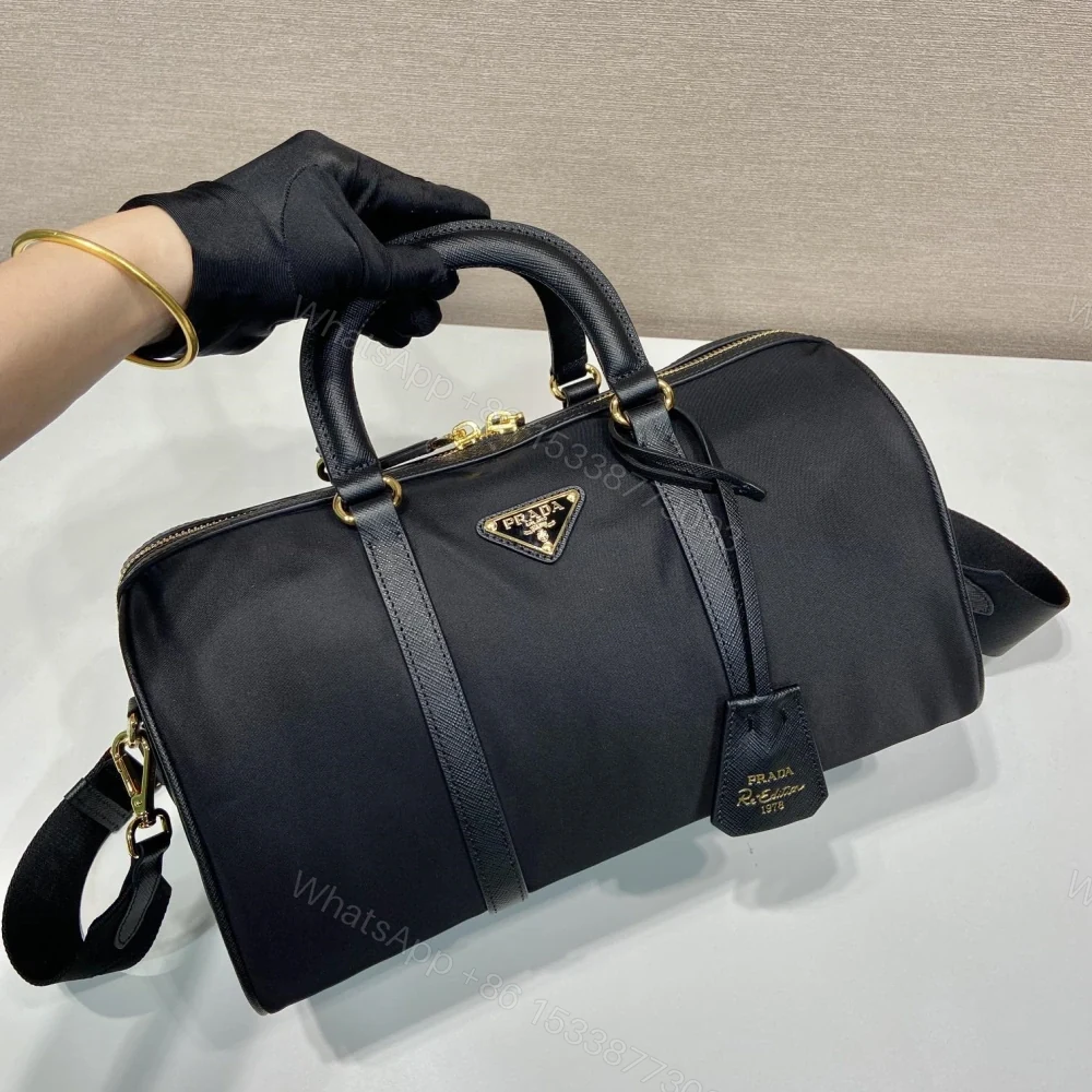 View 5 of 高仿Prada*ReEdition系列手提包1BB233黑色免檢版
