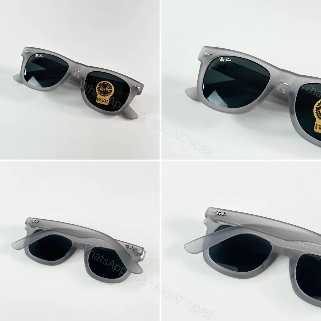 View 2 of First Copy Ray-Ban 2140 Grey Black Sunglasses UV Protected Premium Quality