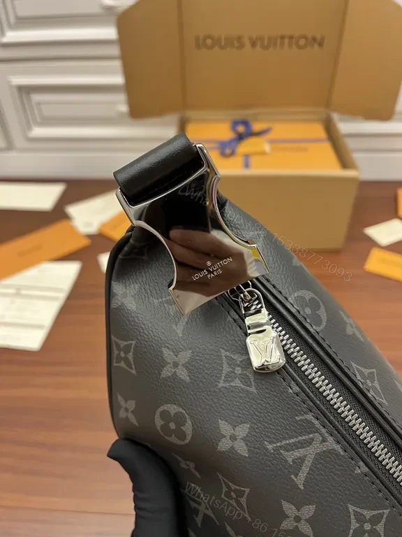 View 3 of Monogram Noir Belt Bag: Sophisticated, Hands-Free Luxury