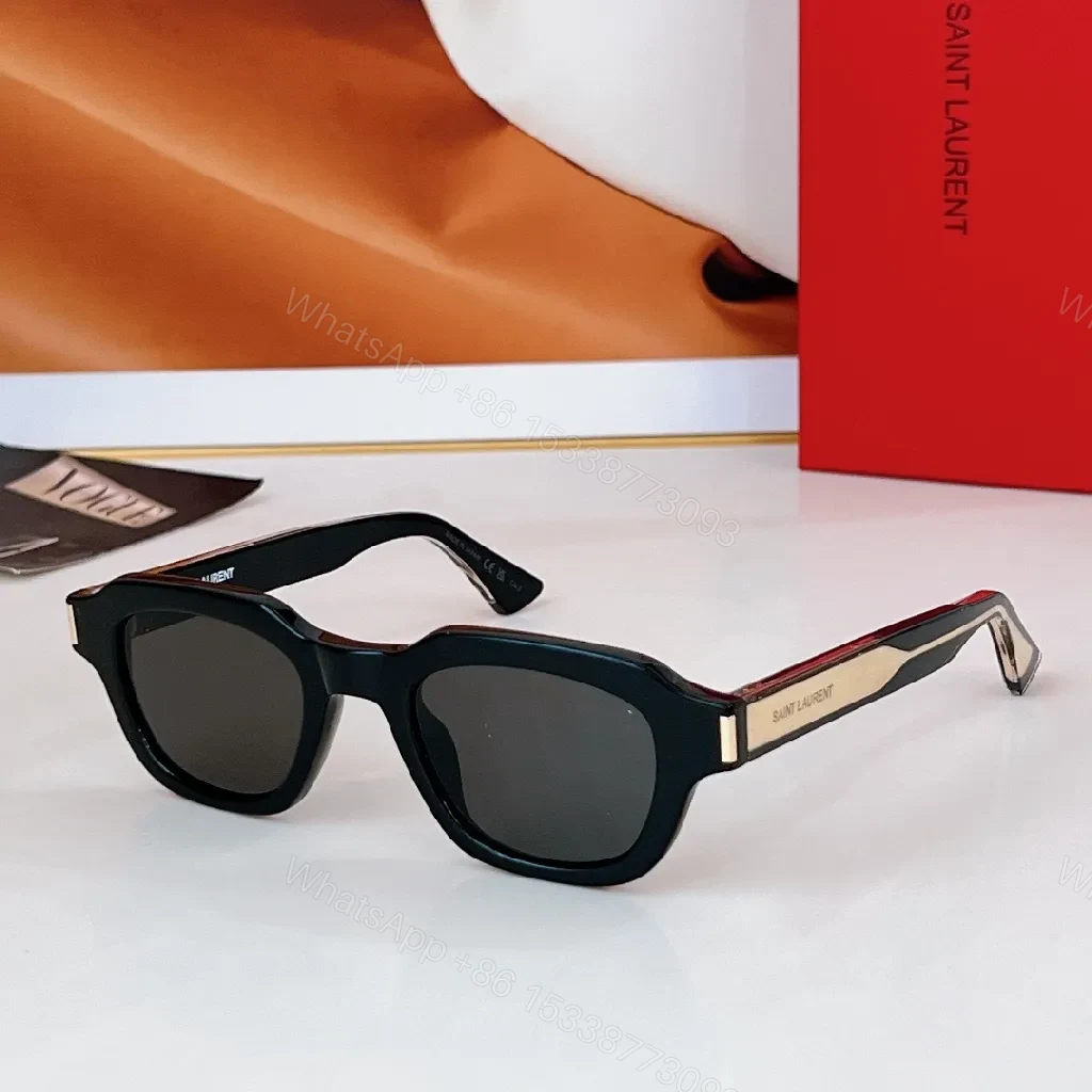 View 5 of Bold Frame Sunglasses: Acetate, Luxe Detailing, Polarized UV
