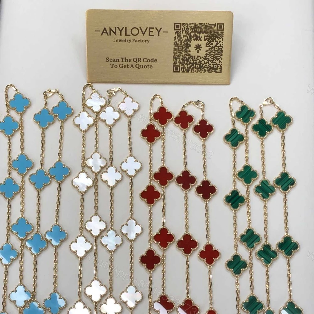 Van Cleef & Arpels Vintage Alhambra Long Necklace 20 Motif — view 1