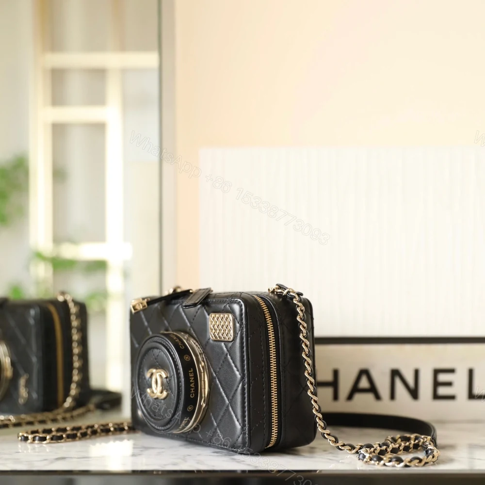 View 3 of 高仿Chanel*24S春夏系列AS4817相機包黑色免檢版