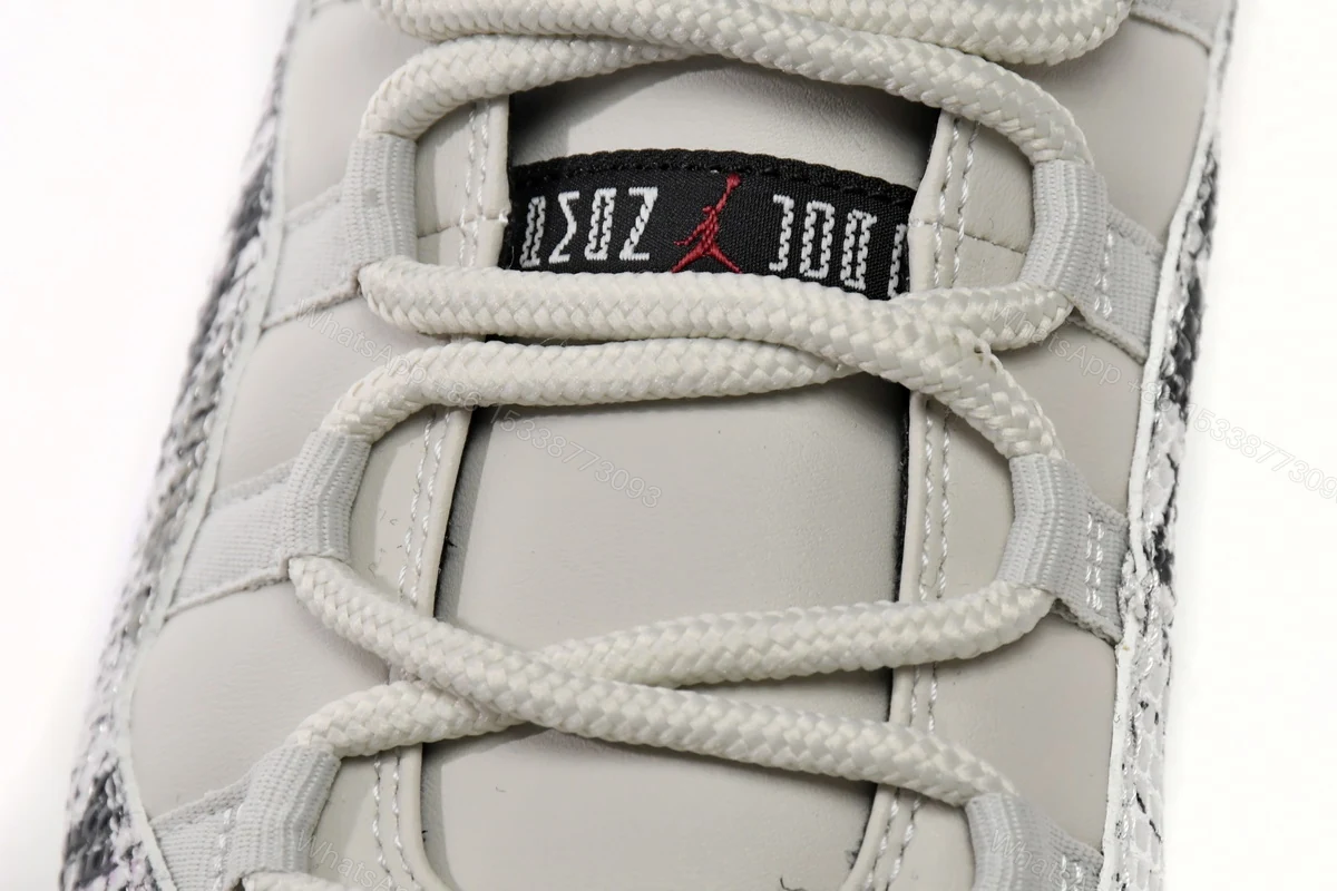 View 7 of Air Jordan 11 Retro Low Light Bone Snakeskin CD6846-002