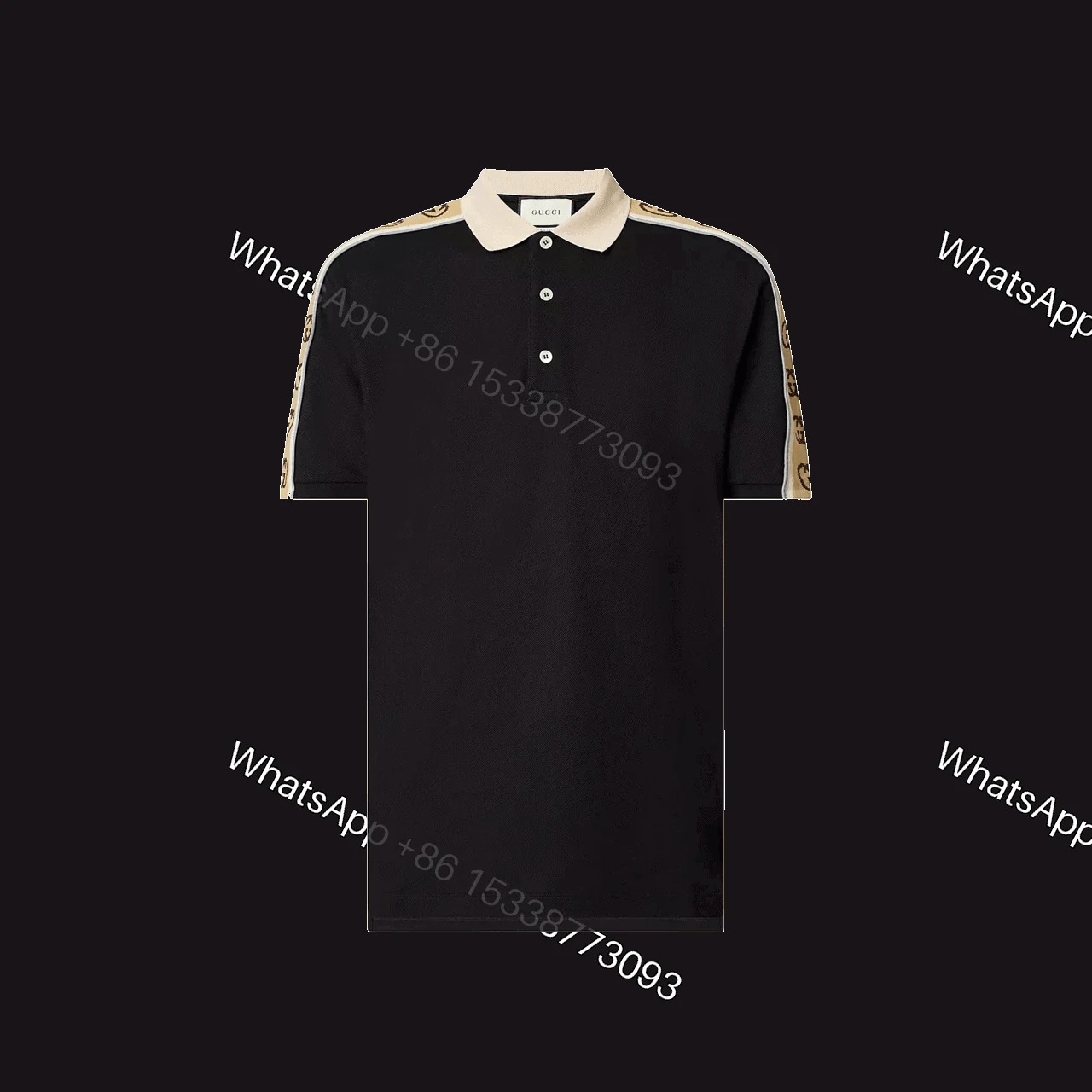 GUCCI WEB STRIPE POLO SHIRT – GC88 — view 1