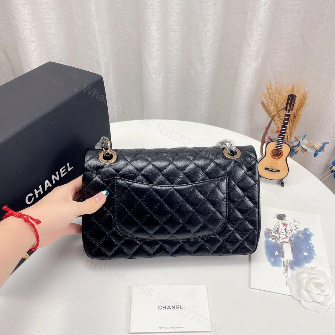 View 9 of Chanel Coin Medallion Flap Bag Quilted Aged Calfskin Medium