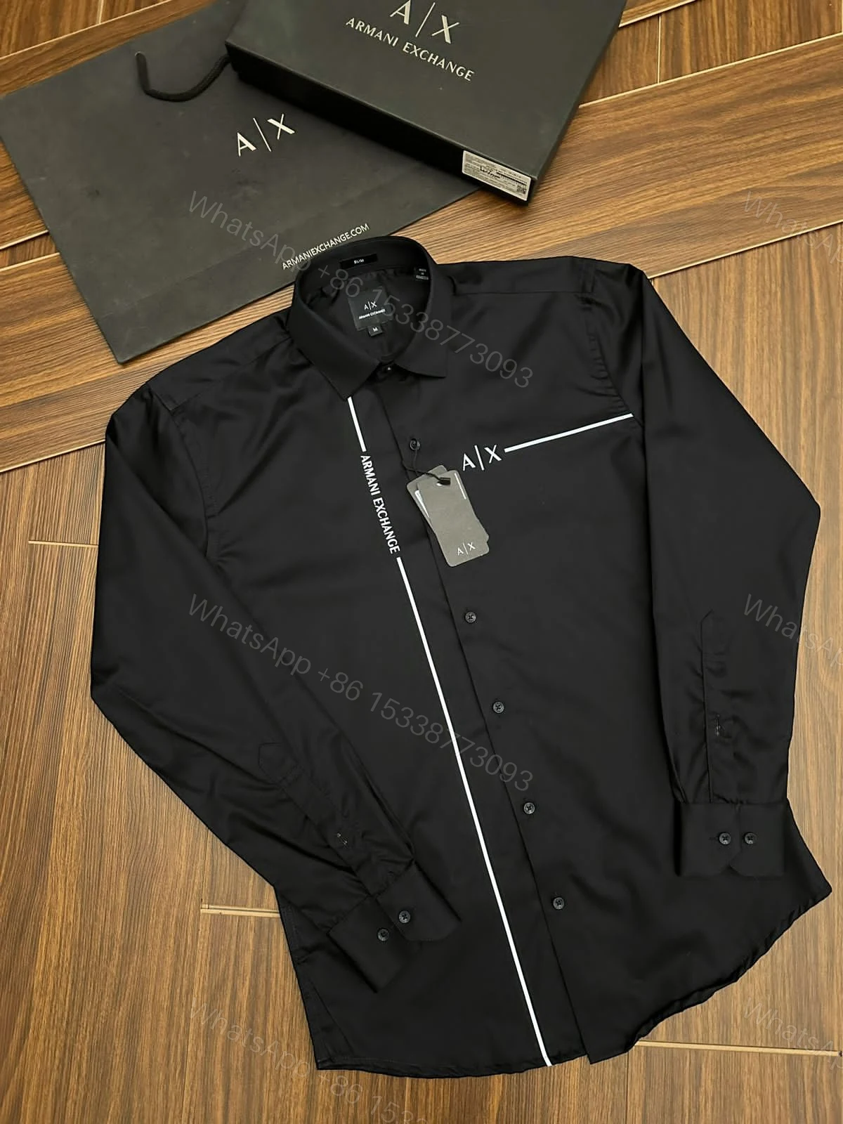 View 4 of BUY FIRST COPY ARMANI EXCHANGE SUMMER SHIRTS FOR MEN