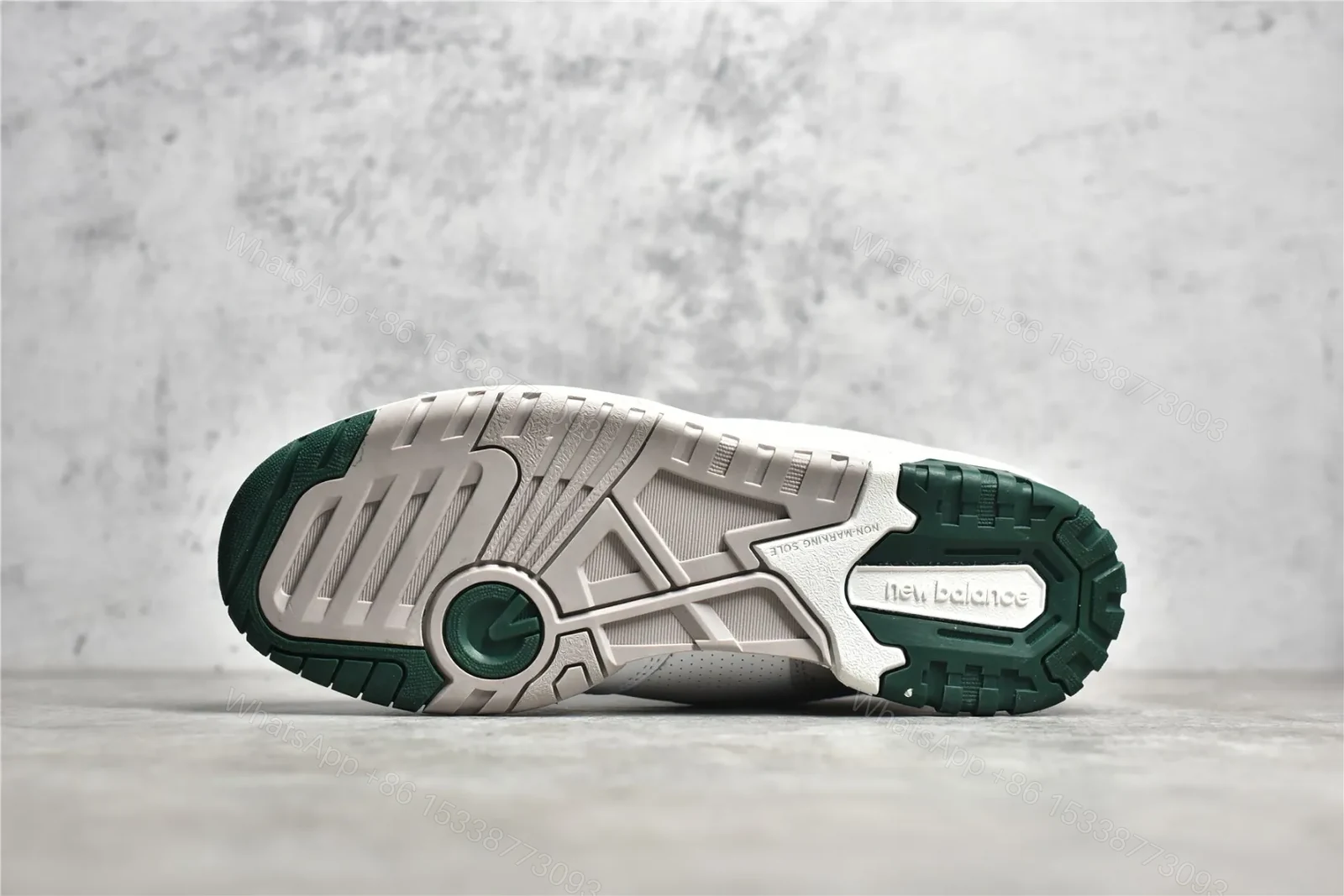 View 8 of New balance 550 White and Green