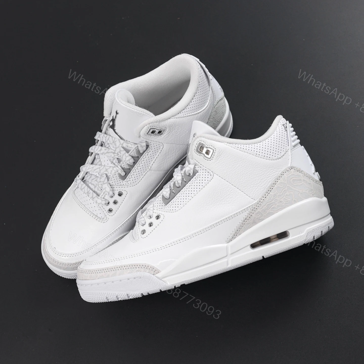 View 8 of Air Jordan 3 Retro Pure Money Reps