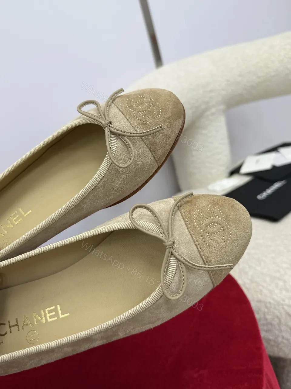 View 5 of Velvet Ballet Flats: Subtle Shine, Everyday Luxe Flats