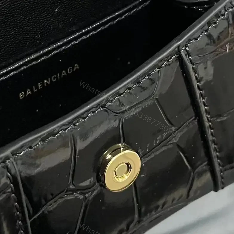 View 9 of 高仿Balenciaga*Nano系列迷你沙漏包黑色