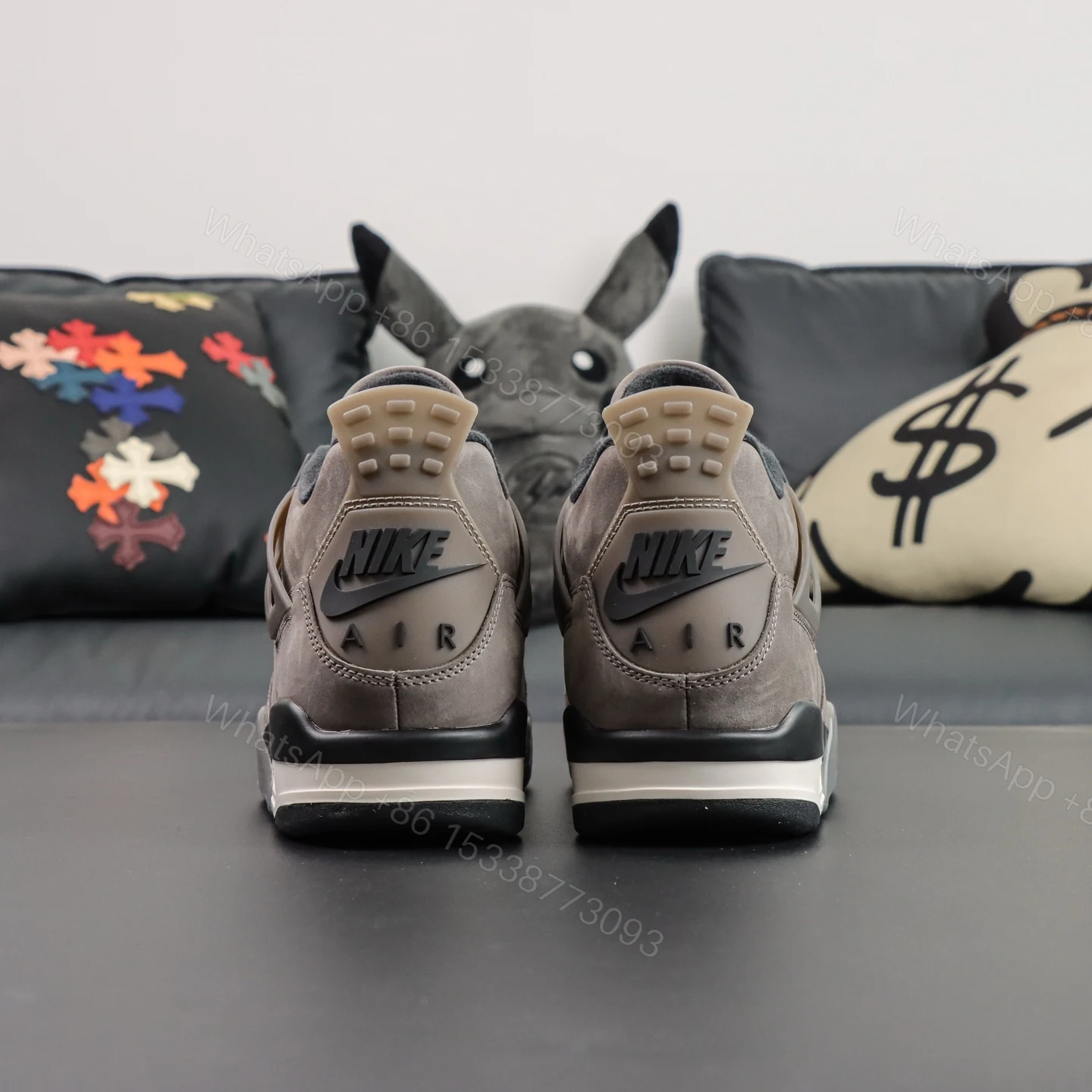 View 7 of Air Jordan 4 Retro “Cave Stone” Reps