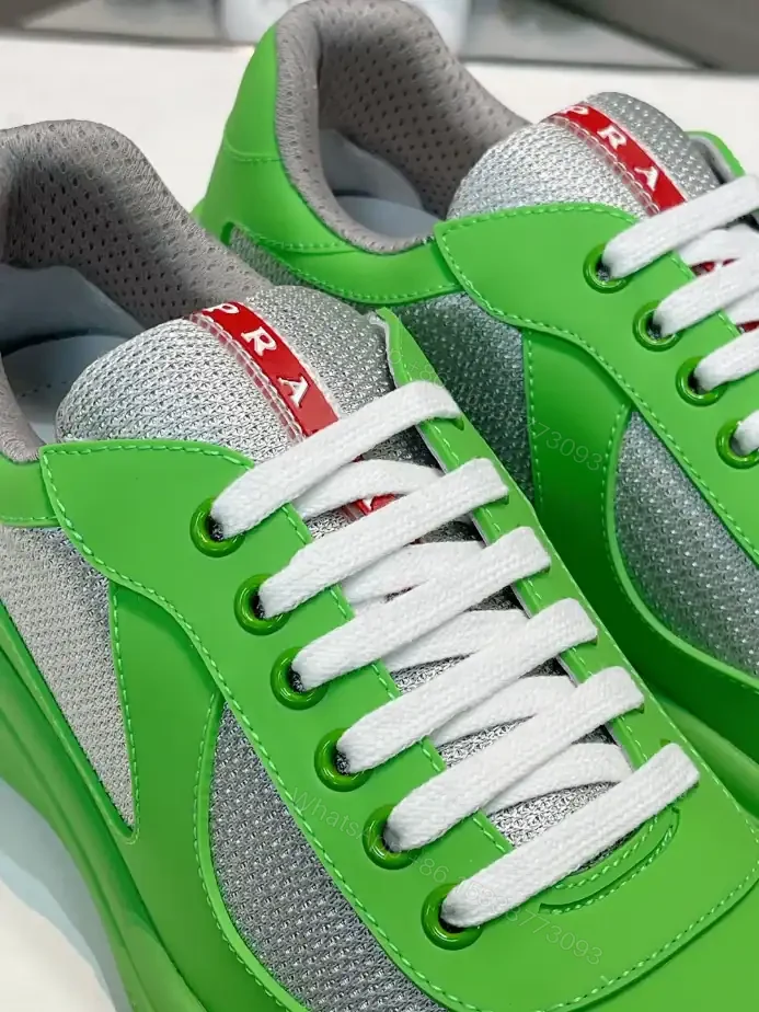 View 5 of PRADA AMERICA’S CUP SOFT RUBBER AND BIKE FABRIC SNEAKERS – PRD007