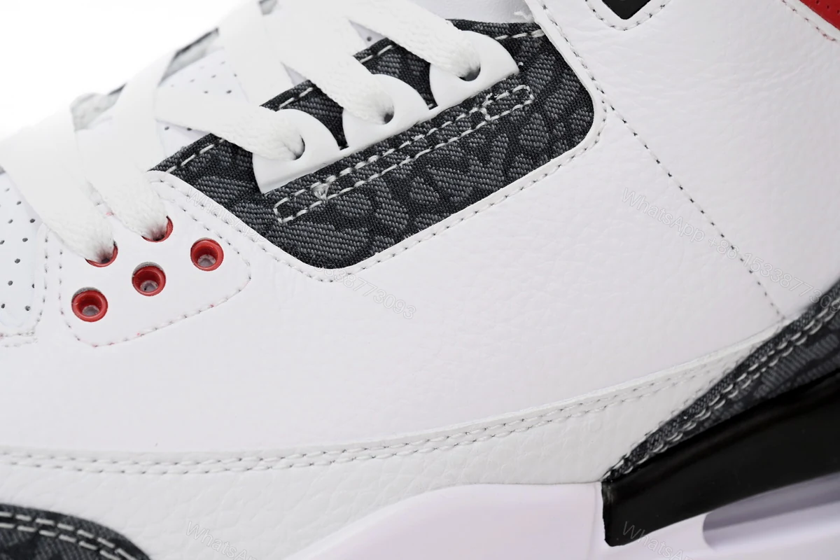View 7 of Air Jordan 3 SE DNM “Fire Red CZ6431-100