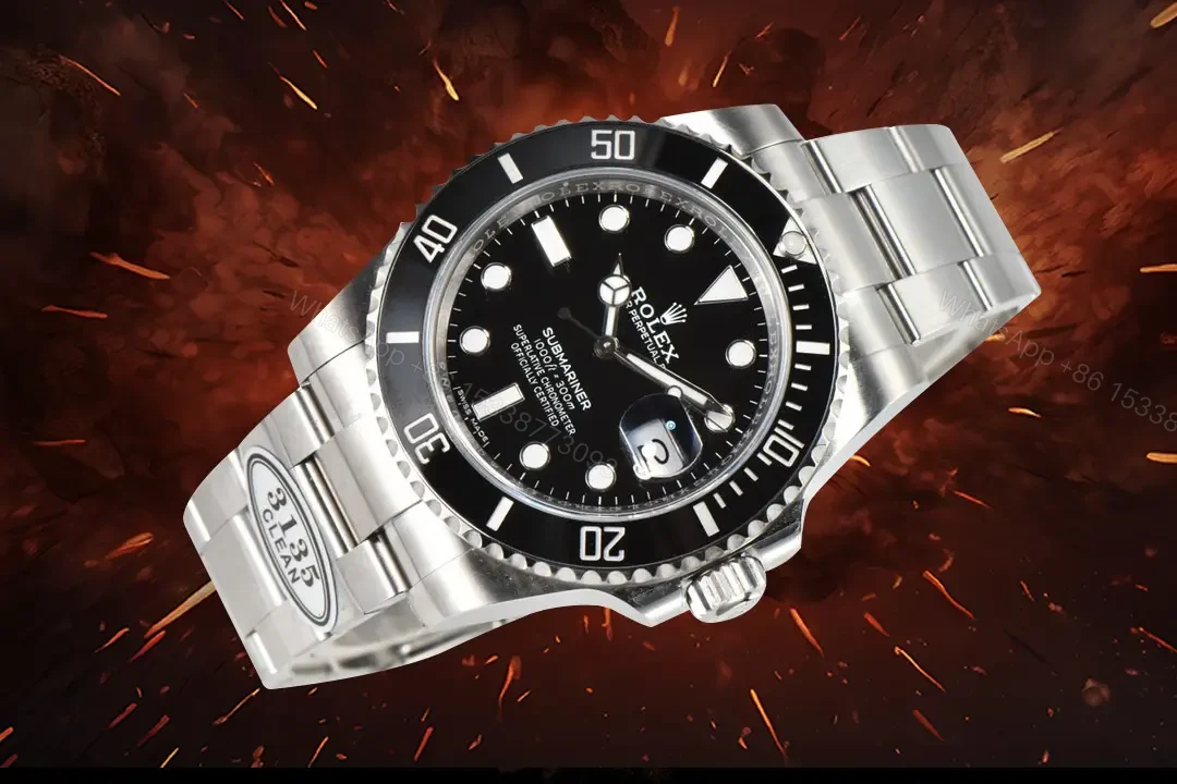 View 4 of Rolex Submariner Date 41 Stainless Steel Black Dial Cerachrom 126610LN-0001