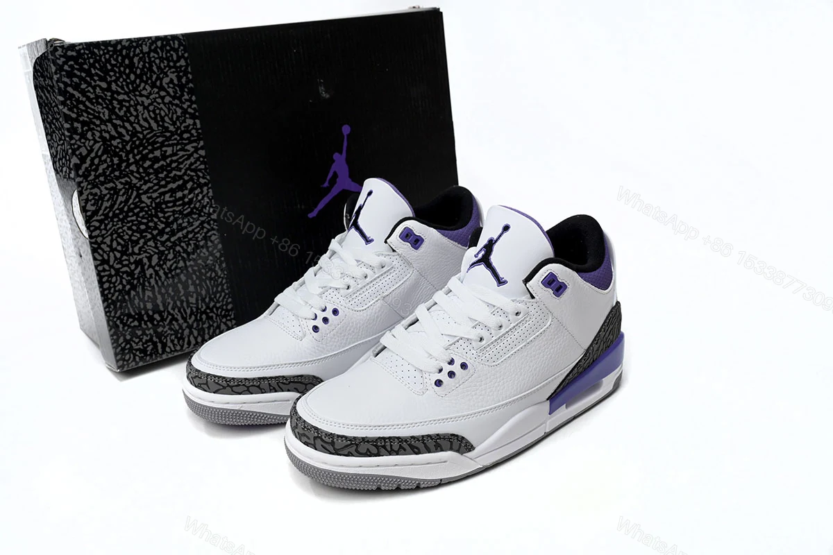 (GET)Air Jordan 3 Retro Dark Iris CT8532-105 — view 2