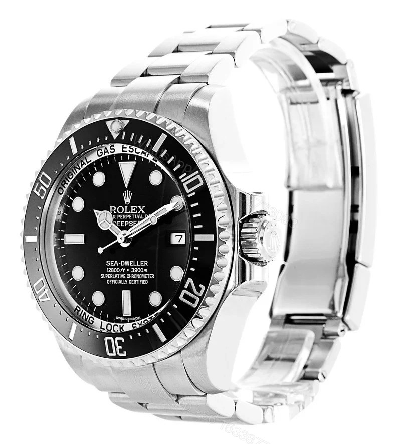 View 2 of Replica Rolex Deepsea Black Dial 116660