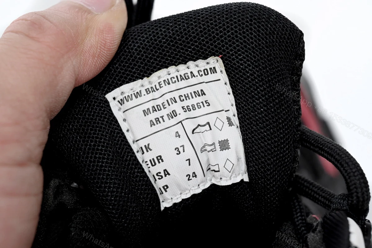 View 11 of Balenciaga Track 2 Sneaker Military Black White Red 568614 W2GN3 6000