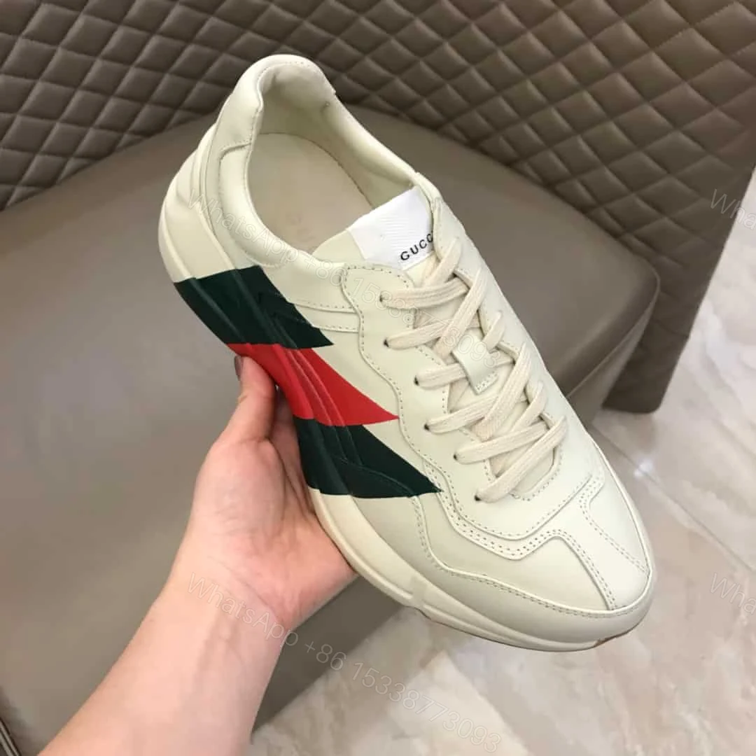 View 3 of GUCCI RHYTON WEB PRINT SNEAKER – GC58